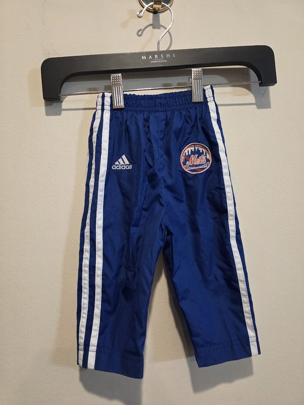 Adidas MLB New York Mets Baby Track Pants Royal Blue Size 6-9 Months